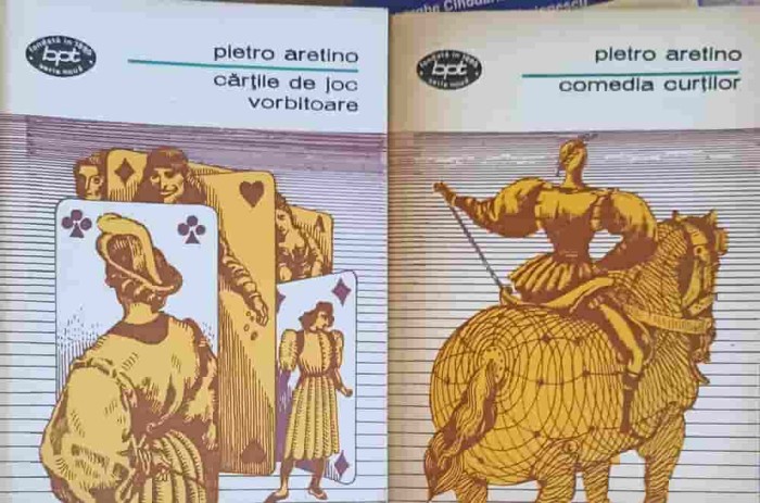 CARTILE DE JOC VORBITOARE. COMEDIA CURTILOR VOL.1-2-PIETRO ARETINO-225111