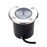 Spot LED pardoseala 3W=15W, &Oslash;80mm, 6400K, lumina rece