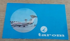 C9 26 - 1973 - Calendare de buzunar - aviatie - reclama TAROM