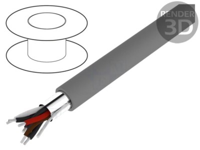 Cablu ecranat Xtra Guard&amp;reg; 1 15x2x24AWG ALPHA WIRE foto