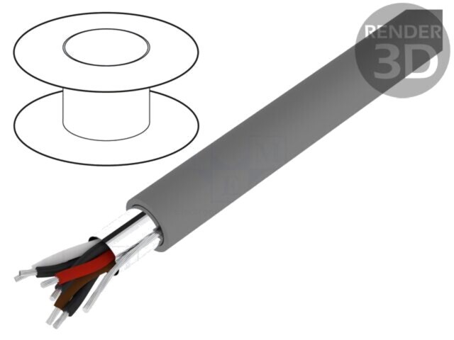 Cablu ecranat Xtra Guard&reg; 1 15x2x24AWG ALPHA WIRE