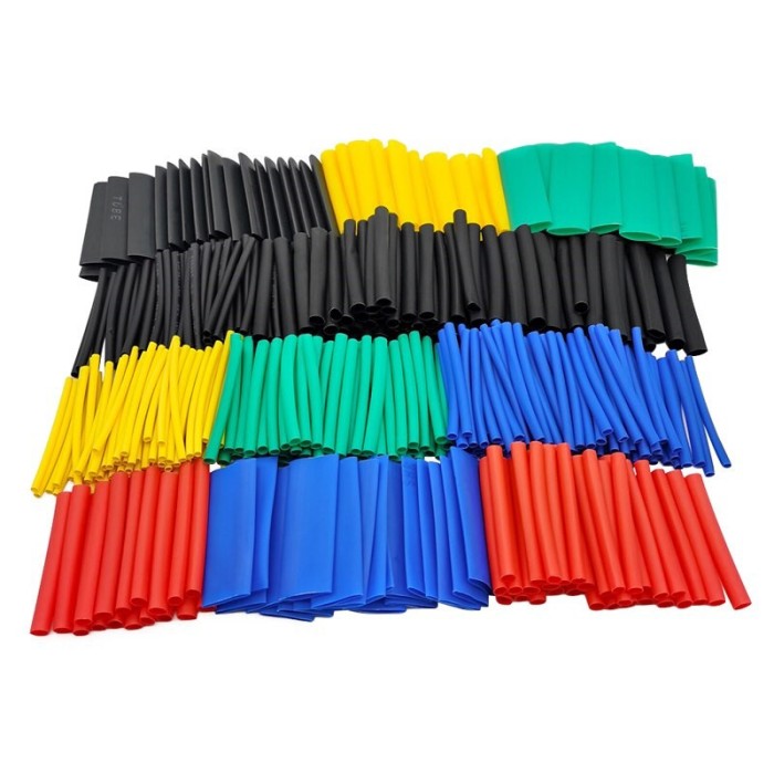 Set 530 bucati tub termocontractabil (shrink tube) 12 marimi DARO