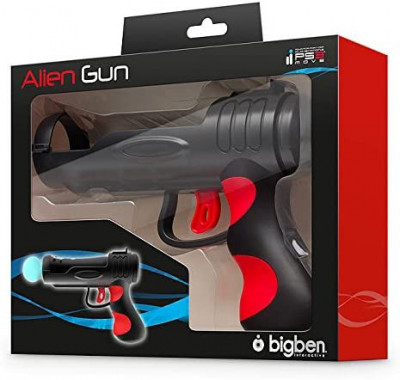 Pistol pentru PS Move PS3 PS4 PS5- Big Ben Alien Gun - EAN: 0609652479495 foto