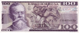 !!! MEXIC - 100 PESOS 1982 - P 74 c - UNC / SERIA VL