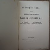 Consideratiuni gen.asupra vaccin.antimicrob.Vaccinarea antituberculoasa-1928 S2.