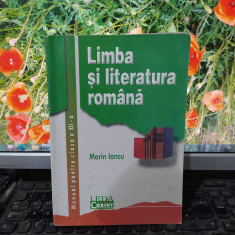 Limba și literatura română, manual clasa XII, Marin Iancu, București c. 2005 197