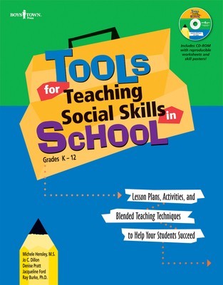 Tools for Teaching Social Skills in Schools: Lesson Plans, Activities, and Blended Teaching Techniques to Help Your Students Succeed [With CD (Audio)] foto