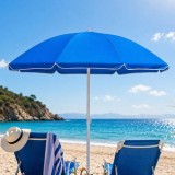 Umbrela de Plaja Bleu Cadru Metalic &Oslash;1.80m
