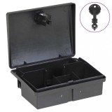 VidaXL Capcane pentru șoareci 10 buc Negru 13x10x4 cm