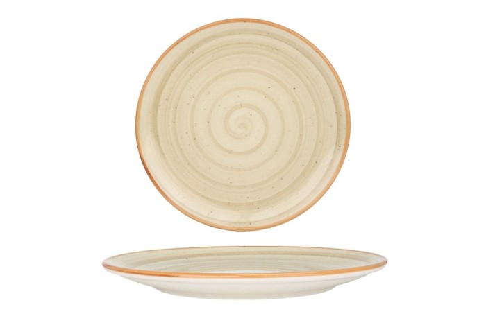 Bonna Farfurie pentru Desert - Aura Terrain - Por&Aring;&pound;elan - 21 cm - set de 6