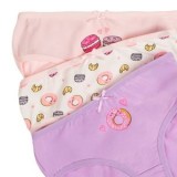Set Chiloti Colorate cu Imprimeu Donut pentru Copii - 3 perechi, CMCLASS