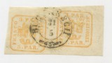 1862-PRINCIPATELE UNITE,PERCHE CIRCULATA 3 PARALE, RR+