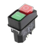Intrerupator AC3 cu Protectie CK-1A 220V 15A, Buton Pornire Oprire Motor Electric, Membrane Protectie Praf/Umiditate, Sarcina Max 250V