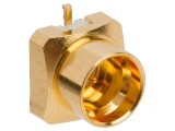Conector coaxial soclu tată drept 50&Omega; SMT PCB 18GHz