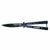 Briceag Fluture Sea Blade Albastru, Otel Inoxidabil, 22cm, Camping, Idealstore