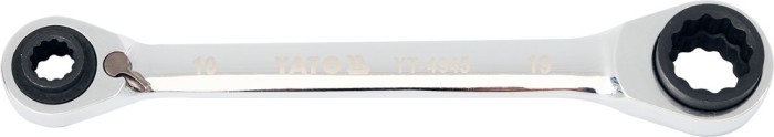 Cheie cu clichet inelara dubla 10x13x17x19 mm YATO