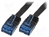 Cablu patch cord, Cat 6, lungime 10m, U/UTP, LOGILINK - CF2093U