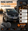 Husa Capota Piele Ecologica Neagra SHARAN 2010-2015 Protectie Auto Tuning