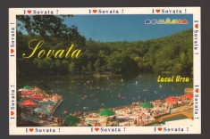 CPIB 24429 CARTE POSTALA - SOVATA, LACUL URSU, CIRCULATA, 2013, STAMPILE, TIMBRU