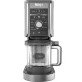Aparat de preparat inghetata Ninja Ninja CREAMi Deluxe NC501, 800 W, 10 programe, Capacitate 3 x 709ml, Tehnologie CREAMifi, Oprire automata, Negru/Ar