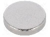 Magnet neodim, 3mm, 15mm, ELESA+GANTER - GN 55.2-ND-15-3