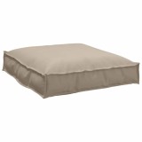 Cumpara ieftin Pernă pentru șezut din paleți Gri taupe 70 x 70 x 12 cm
