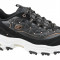 Pantofi pentru adida?i Skechers D&#039;Lites 13087-BKRG negru