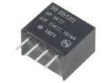 Convertor DC/DC 2W 4.5-5.5V la 12V 167mA SIP4