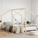 Cadru pat pentru copii, 2x(90x200) cm, lemn masiv de pin GartenMobel Dekor, vidaXL
