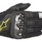 Manusi touring moto Alpinestars Smx-1 V2, negru/fluo/galben, marime L