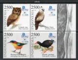 INDONEZIA 2012, Fauna, Pasari, serie neuzata, MNH