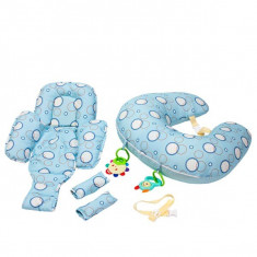 Perna multifunctionala 10 in 1 bleu Clevamama for Your BabyKids foto