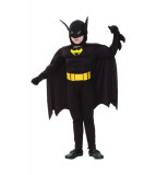 Costum carnaval Batman pentru copii, 120 - 130 cm, Godan
