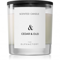 Ambientair The Olphactory Cedar & Oud lumânare parfumată 200 g