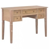 vidaXL Birou de scris, maro, 109,5x45x77,5 cm, lemn
