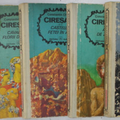 CIRESARII , VOLUMELE I - V de , ilustratia copertilor de SABIN BALASA , CONSTANTIN CHIRITA , 1972 * VOLUMUL III ESTE BROSAT , PREZINTA URME DE UZURA