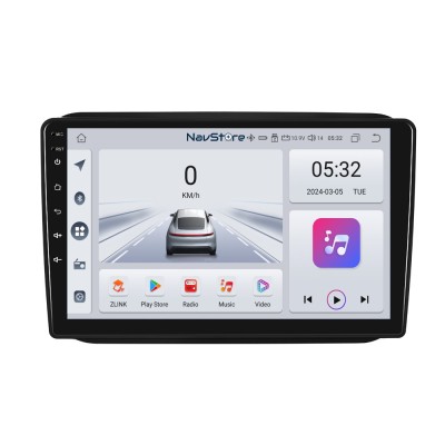 Navigatie Android Dedicata Skoda Fabia (2007-2014), 10Inch, 4Gb Ram, 64Gb Stocare, Bluetooth, WiFi, Carplay foto