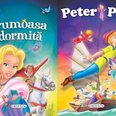 2 Povesti: Frumoasa adormita si Peter Pan |