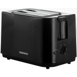 Prajitor de paine DBT40B, 750 W, 6 niveluri rumenire, carcasa Cool Touch, negru, Daewoo