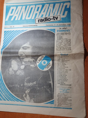 panoramic radio tv 3-9 septembrie 1990-florian pitis foto