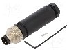 Conector M8, 3 pini, clasa etanseitate IP67, MURR ELEKTRONIK - 7000-08601-0000000