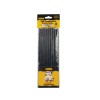 Batoane Silicon Negre 7mm, 10 Bucati, Rezerva Pistol Lipit - Hartie, Plastic, Lemn, Ceramica