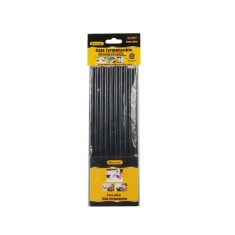 Batoane de silicon, rezerve pistol de lipit, diametru 7 mm, set 10 buc, negre