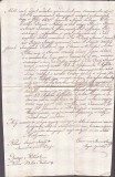 A3725N Act privitor la un &icirc;mprumut de florini renani, 1838, T&acirc;rgu Lăpuș, limba maghiară