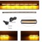 Rampa dirijare LED COB galben 12-24V 120cm