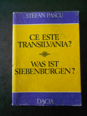 STEFAN PASCU - CE ESTE TRANSILVANIA? (1983, editie cartonata) foto