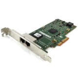 Placa Retea Server 1 Gbps Ethernet Dual Port Dell Intel I350-T2 - 424RR