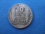 10 FRANCI 1930 FRANTA (10 g Ag )