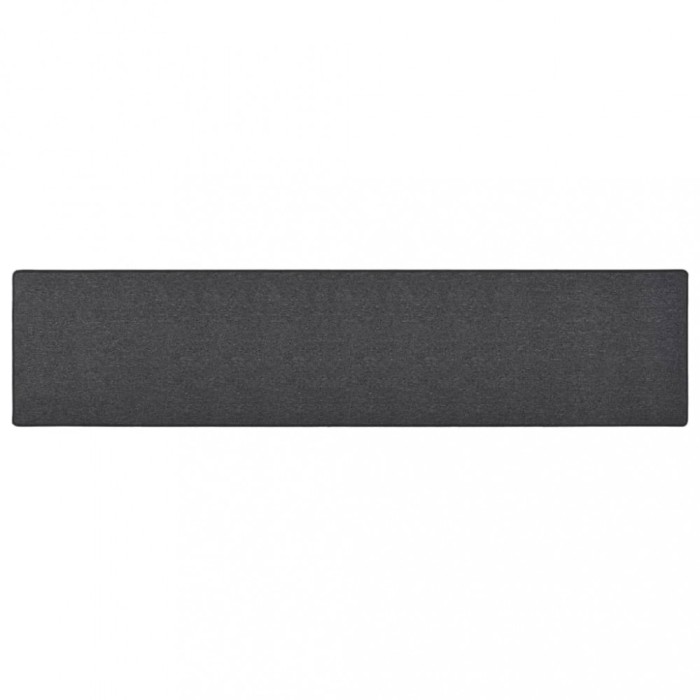 vidaXL Covor traversă, antracit, 50x250 cm