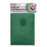Glitter Backed Foam Sheets 10 pack